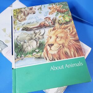Childrens Vintage 1991 Childcraft Volume 5 About Animals HB HC Book